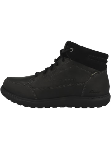 Clarks Schnürboots Mapstone Hi GTX in schwarz