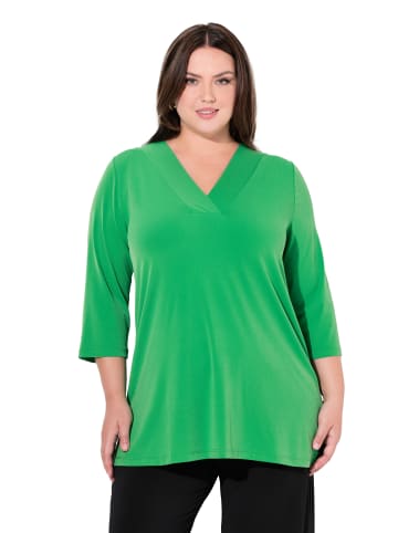 Ulla Popken Longshirt in moosgrün