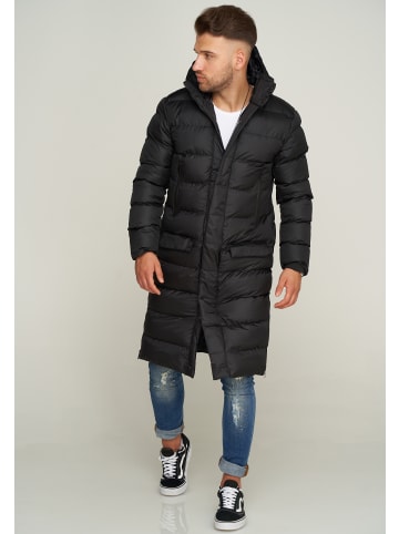SOULSTAR Parka - S2JURGA Steppmantel Steppjacke in Black