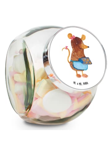 Mr. & Mrs. Panda Kaffeedose Maus Kekse ohne Spruch in Weiß