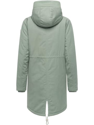 ragwear Wintermantel Coogle YOUMODO in Dusty Green