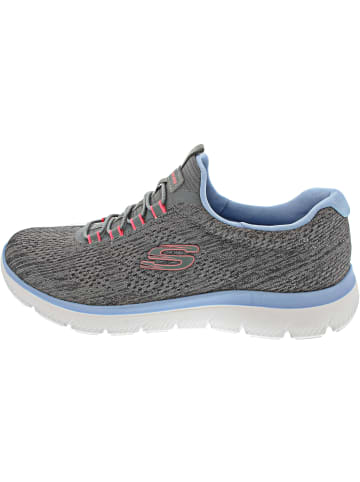Skechers Summits - Fun Flare Slipper Grau