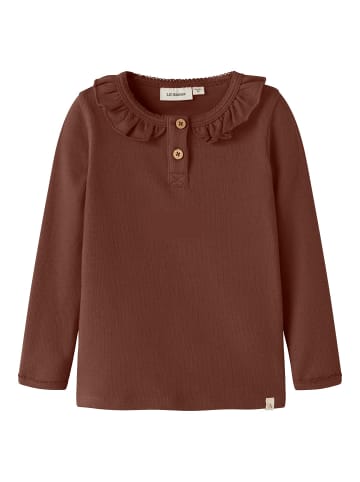 name it Oberteil mit langen Ärmeln in Mahogany1