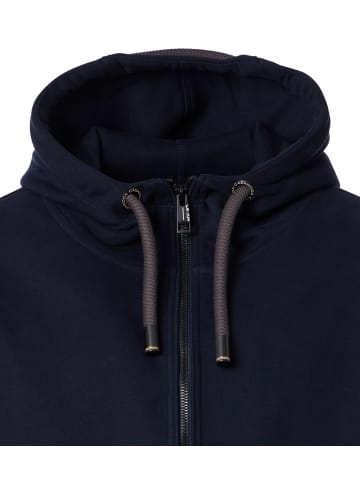 CASAMODA Sweatjacke in Dunkelblau