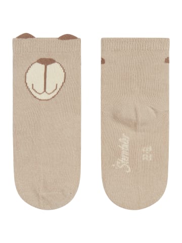 Sterntaler Socken 4er-Pack Bär in sand