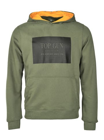 TOP GUN Hoodie TG20213015 in olive