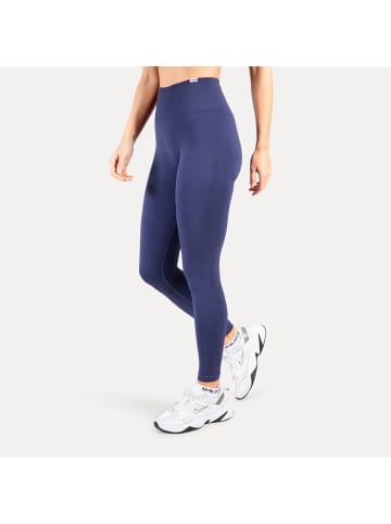 SMILODOX Leggings Lesedi Seamless Scrunch in Dunkelblau