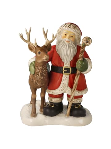 Goebel Figur " Santa und der König des Waldes " in Bunt