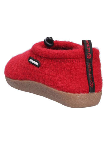 Giesswein Hüttenschuhe in rot