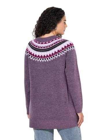 Ulla Popken Pullover in aubergine