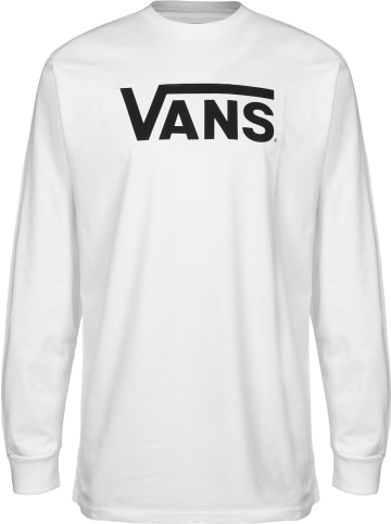 Vans Longsleeves in white/black