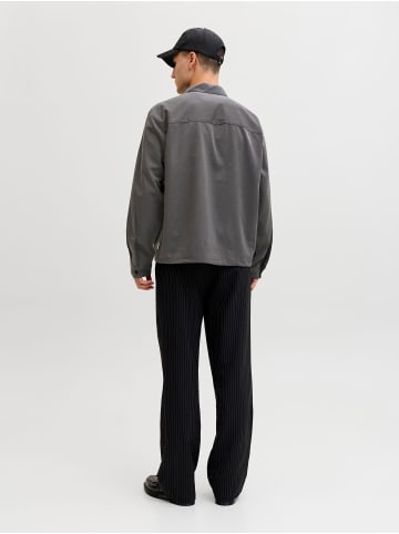 Jack & Jones Overshirt in Grey Melange