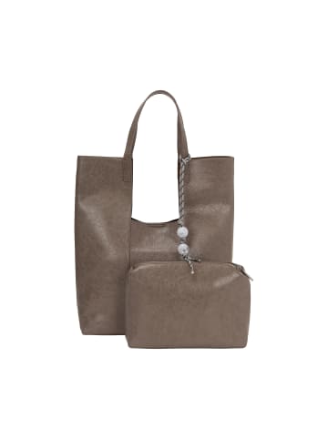 usha WHITE LABEL 2-In-1 Tote Bag Set 2-IN-1 Tote Bag Set in Grey