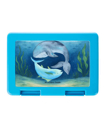 Mr. & Mrs. Panda Bentobox Walfisch Thunfisch Design ohne Spruch in Weiß