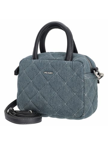 PICARD Rockstar - Henkeltasche 19 cm (black) in blau