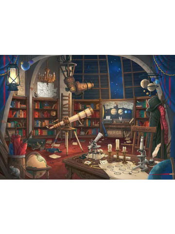 Ravensburger Erwachsenenpuzzle 759 Teile - Sternwarte | Puzzle meets Mystery
