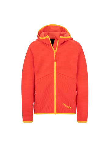 Trollkids Mädchen Fleece Jacke "Sogndal" in Kirschrot/