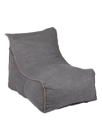 relaxdays Sitzsack in Grau