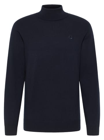 DreiMaster Klassik Rollkragenpullover in Marine