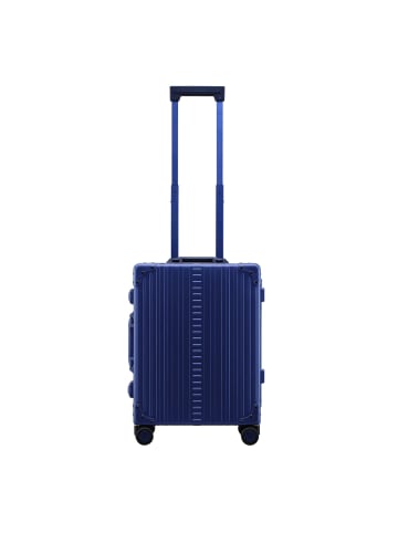 Aleon Traveler International 4-Rollen Kabinentrolley Aluminium 55 cm sapphire
