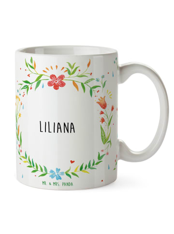 Mr. & Mrs. Panda Kaffeetasse Liliana mit Spruch in Keine Angabe