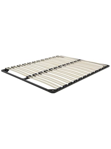 Beliani Lattenrahmen COMBOURG in Schwarz - (W) 140 x (H) 9 x (L) 200 cm