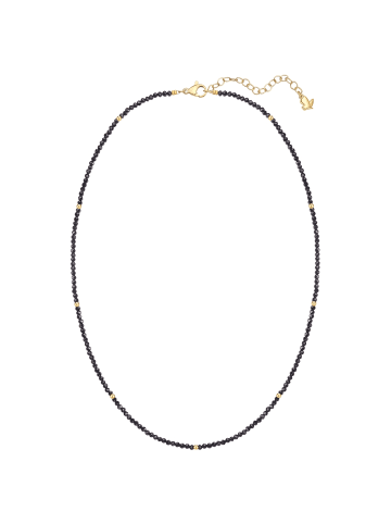 Glanzstücke München Kette aus Edelstahl mit Spinell in gelbgold