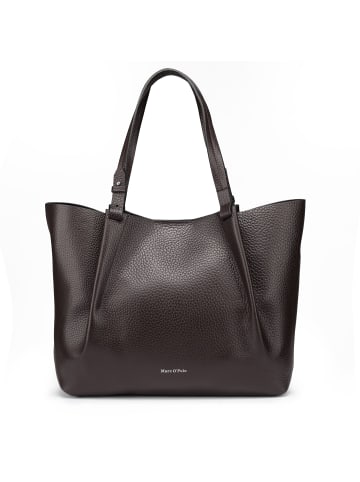 Marc O'Polo Shopper Tasche M Leder 35 cm in dark earth