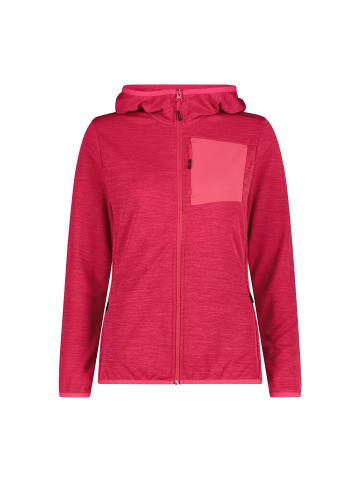 cmp Kapuzensweatjacke in magenta mel