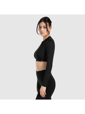 SMILODOX Longsleeve Tisha in Schwarz