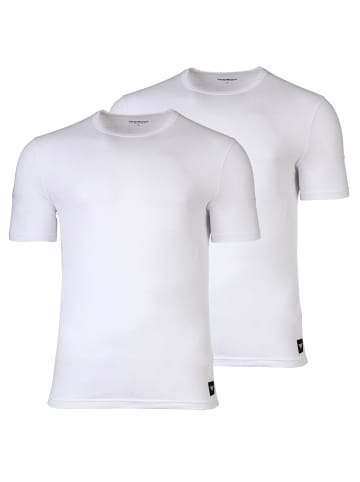 Emporio Armani T-Shirt 2er Pack in Weiß