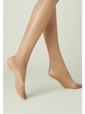 Kunert Feinstrumpfhose Leg Control 40 semi-blickdicht glänzend in Teint
