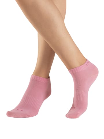 LASCANA ACTIVE Sneakersocken in 2x lachs, 2x rosa, 2x weiß