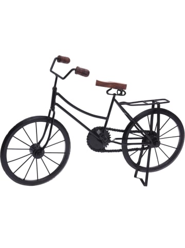 Home&Styling Collection Retro Deko Fahrrad in schwarz