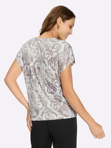 WITT WEIDEN Print-Shirt in ecru-sesam-bedruckt