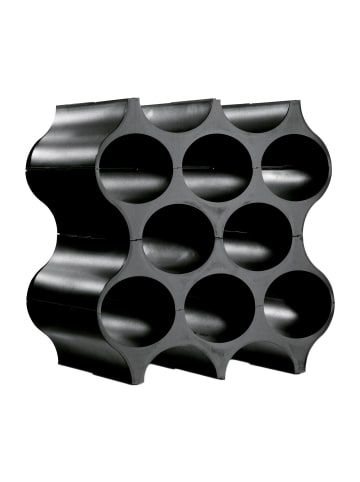 koziol Flaschenregal Set-Up ↕ 36,4 cm in cosmos black