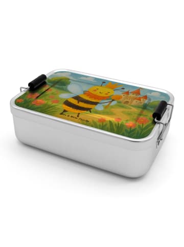 Mr. & Mrs. Panda Bentobox Biene König Design ohne Spruch in Weiß