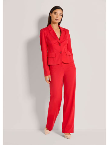MADELEINE Taillierter Jerseyblazer, Viskose in rot