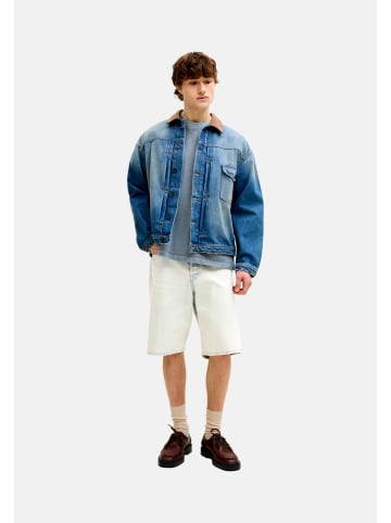 Jack & Jones Shorts 'Alex' in bleached denim