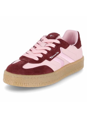 Tamaris Schnürhalbschuh in rosa