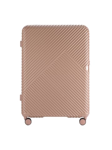 Wittchen Suitcase from polyester material (H) 77 x (B) 53 x (T) 29 cm in Rosa