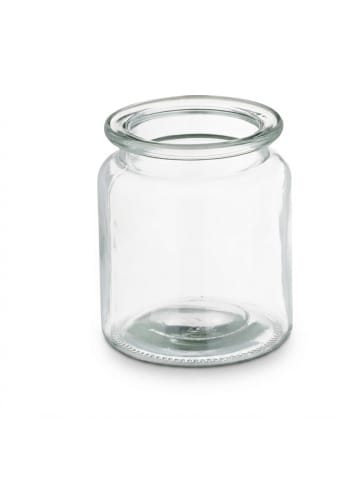 relaxdays 12 x Windlicht in Transparent - (H)9,5 x Ø 8 cm