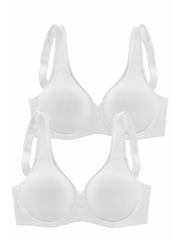 PETITE FLEUR Minimizer-BH in 2xweiß