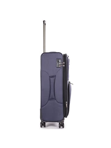 Stratic Bendigo Light Plus 4-Rollen Trolley 72 cm Laptopfach in navy