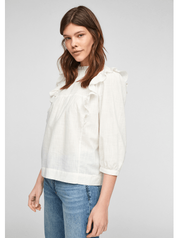 QS Bluse 3/4 Arm in Creme