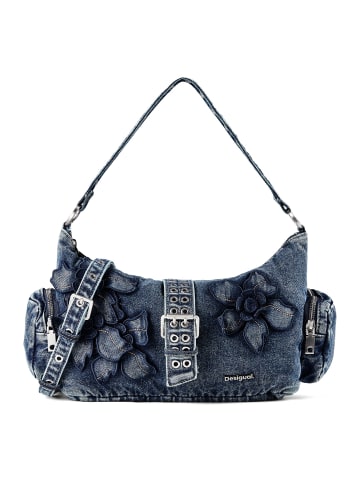 Desigual Curio Schultertasche 33 cm blue