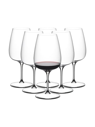 RIEDEL Glas 6er Set Cabernet / Merlot / Cocktail Weingläser Grape 830 ml in transparent
