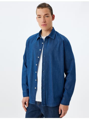 KOTON Jacke in Dunkles Indigo