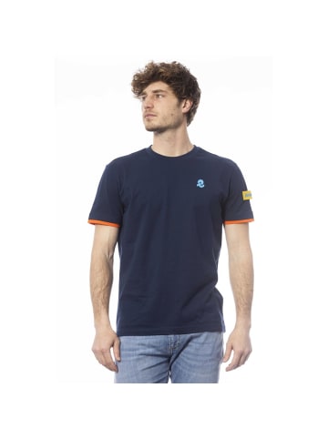 Invicta Blau Baumwolle Herren T-Shirt