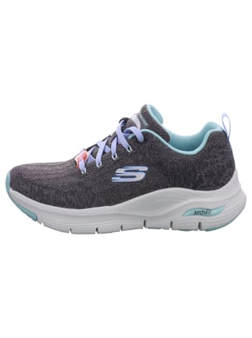 Skechers Damenschnürrschuhe halb modisch ARCH FIT - COMFY WAVE in  Grau